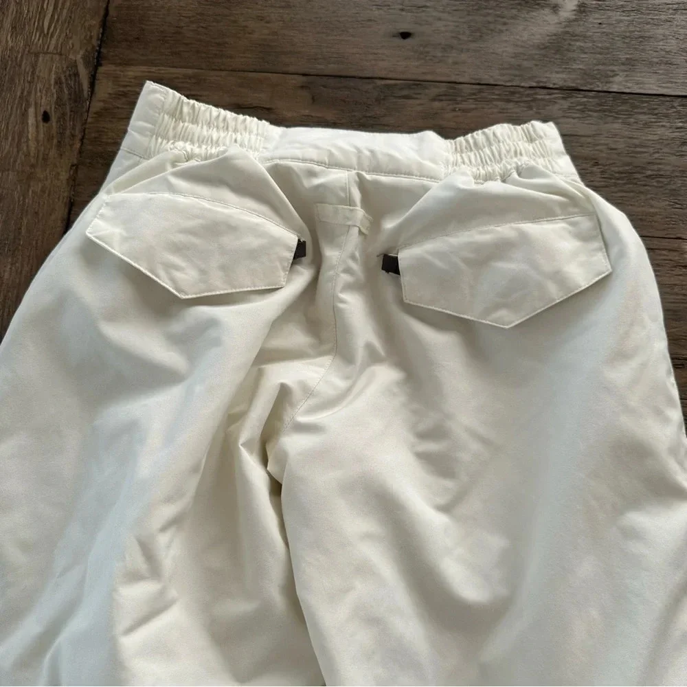 Turbine Girls size Medium Cream Performance Snowboarding Pants Ski‎ Winter Cream